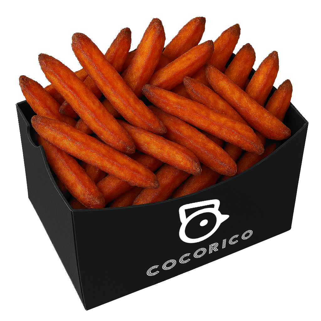 frite patate douce cocorico